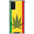 Marijuana Rasta Flag Galaxy Note20 5G Clear Case