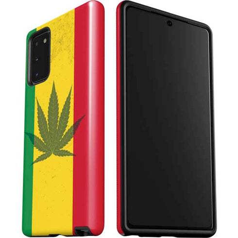Marijuana Rasta Flag Galaxy Note20 5G Pro Case