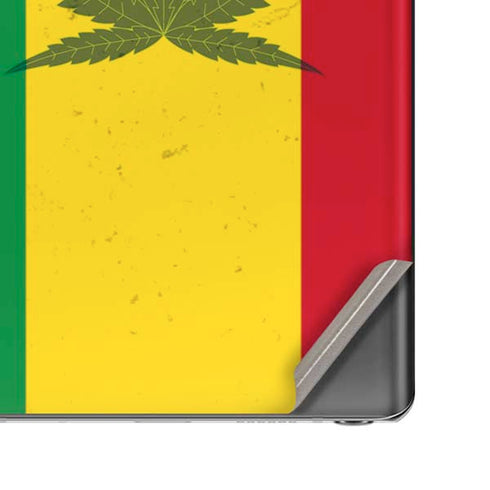 Marijuana Rasta Flag Galaxy Note20 5G Skin