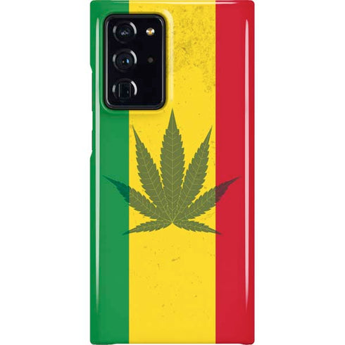 Marijuana Rasta Flag Galaxy Note20 Ultra 5G Lite Case