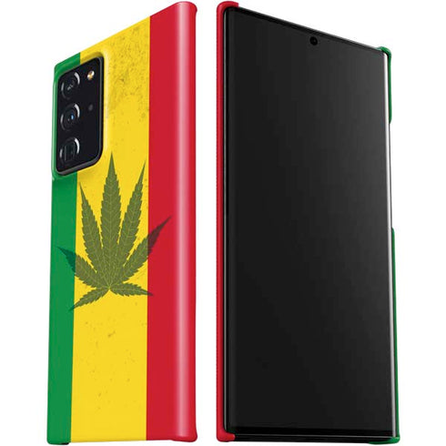 Marijuana Rasta Flag Galaxy Note20 Ultra 5G Lite Case