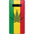 Marijuana Rasta Flag Galaxy S10 Plus Skin