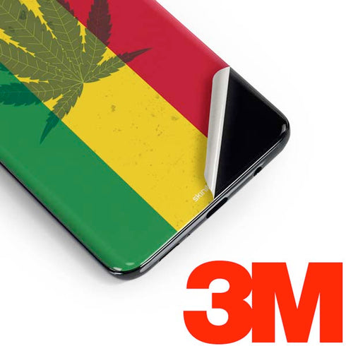 Marijuana Rasta Flag Galaxy S10 Plus Skin