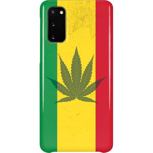 Marijuana Rasta Flag Galaxy S20 Lite Case