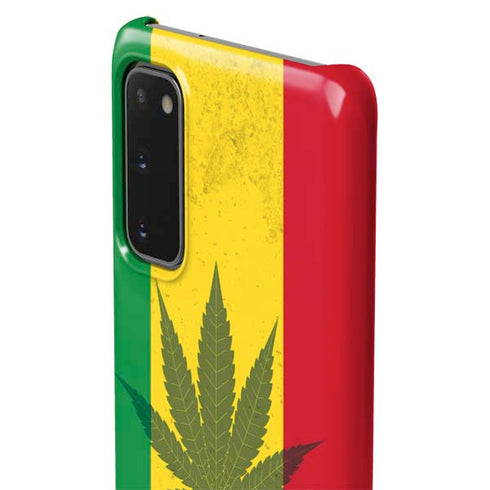Marijuana Rasta Flag Galaxy S20 Lite Case