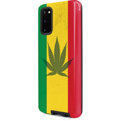 Marijuana Rasta Flag Galaxy S20 Pro Case