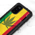 Marijuana Rasta Flag Galaxy S20 Waterproof Case