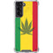 Marijuana Rasta Flag Galaxy S21 5G Clear Case