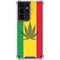 Marijuana Rasta Flag Galaxy S21 Ultra 5G Clear Case