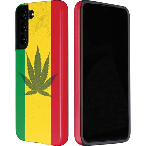 Marijuana Rasta Flag Galaxy S22 Pro Case
