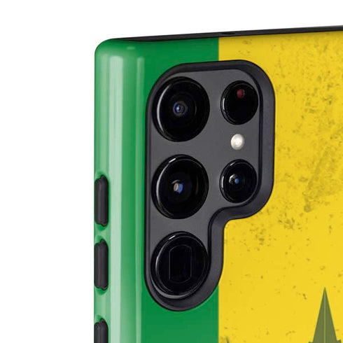 Marijuana Rasta Flag Galaxy S22 Ultra Pro Case