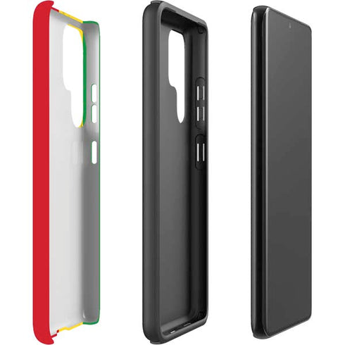 Marijuana Rasta Flag Galaxy S22 Ultra Pro Case