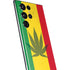 Marijuana Rasta Flag Galaxy S22 Ultra Skin