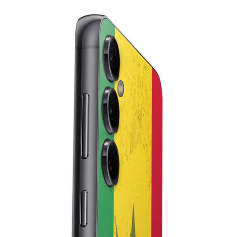 Marijuana Rasta Flag Galaxy S23 FE Skin