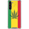 Marijuana Rasta Flag Galaxy S23 Plus Clear Case