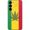 Marijuana Rasta Flag Galaxy S23 Skin