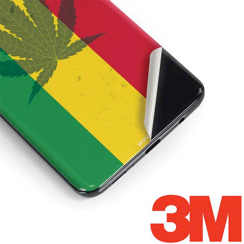 Marijuana Rasta Flag Galaxy S9 Plus Skin