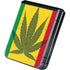 Marijuana Rasta Flag Galaxy Z Flip5 5G Skin
