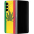 Marijuana Rasta Flag Galaxy Z Fold4 5G Skin