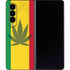 Marijuana Rasta Flag Galaxy Z Fold4 5G Skin