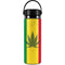 Marijuana Rasta Flag Hydro Flask 20oz Wide Mouth Skin