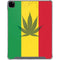Marijuana Rasta Flag iPad Pro 12.9in (2020) Clear Case