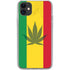 Marijuana Rasta Flag iPhone 11 Clear Case