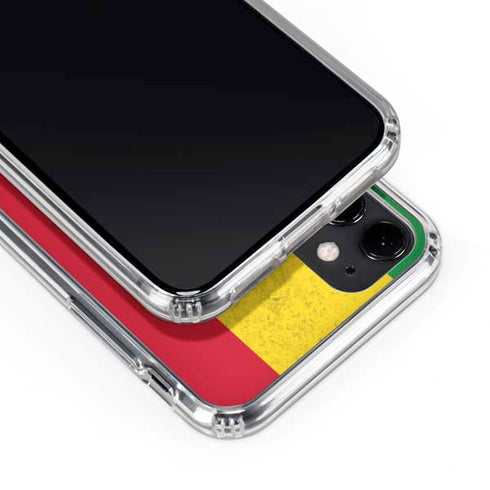 Marijuana Rasta Flag iPhone 11 Clear Case