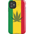 Marijuana Rasta Flag iPhone 11 Impact Case