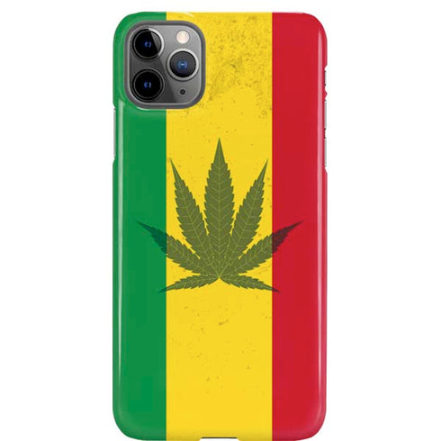 Marijuana Rasta Flag iPhone 11 Pro Max Lite Case
