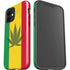 Marijuana Rasta Flag iPhone 12 Impact Case