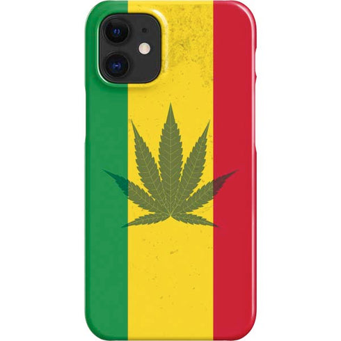Marijuana Rasta Flag iPhone 12 Mini Lite Case