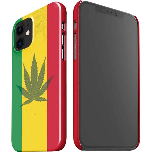 Marijuana Rasta Flag iPhone 12 Mini Lite Case