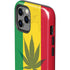 Marijuana Rasta Flag iPhone 12 Pro Impact Case