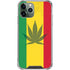 Marijuana Rasta Flag iPhone 12 Pro Max Clear Case