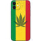 Marijuana Rasta Flag iPhone 12 Skin