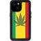 Marijuana Rasta Flag iPhone 13 Mini Waterproof Case