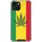 Marijuana Rasta Flag iPhone 14 Plus Clear Case