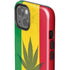 Marijuana Rasta Flag iPhone 15 Impact Case