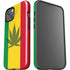 Marijuana Rasta Flag iPhone 14 Impact Case