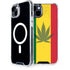 Marijuana Rasta Flag iPhone 15 Plus MagSafe Case