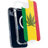 Marijuana Rasta Flag iPhone 15 Plus MagSafe Case