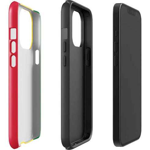 Marijuana Rasta Flag iPhone 15 Pro Impact Case