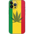 Marijuana Rasta Flag iPhone 14 Pro Max Skin