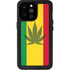Marijuana Rasta Flag iPhone 14 Pro Max Waterproof Case