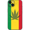Marijuana Rasta Flag iPhone 14 Skin
