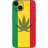 Marijuana Rasta Flag iPhone 14 Skin
