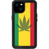 Marijuana Rasta Flag iPhone 15 Plus Waterproof Case
