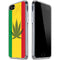 Marijuana Rasta Flag iPhone SE (2nd & 3rd Gen) Clear Case