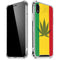 Marijuana Rasta Flag iPhone XR Clear Case